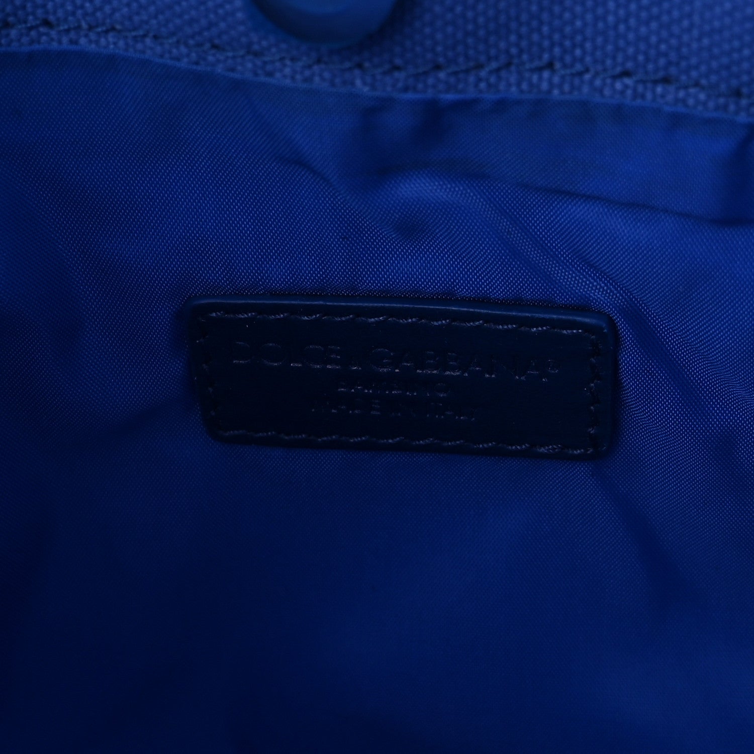Canvas Mini DG Logo Shopper Tote Bluette