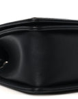 Lambskin Quilted Medium Boy Flap Black