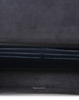 Recycled Fabric Jacquard Vitello King FF 1974 Baguette Soft Trunk  Blue
