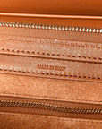 Supple Shiny Lambskin Little New Luggage Soft Tan