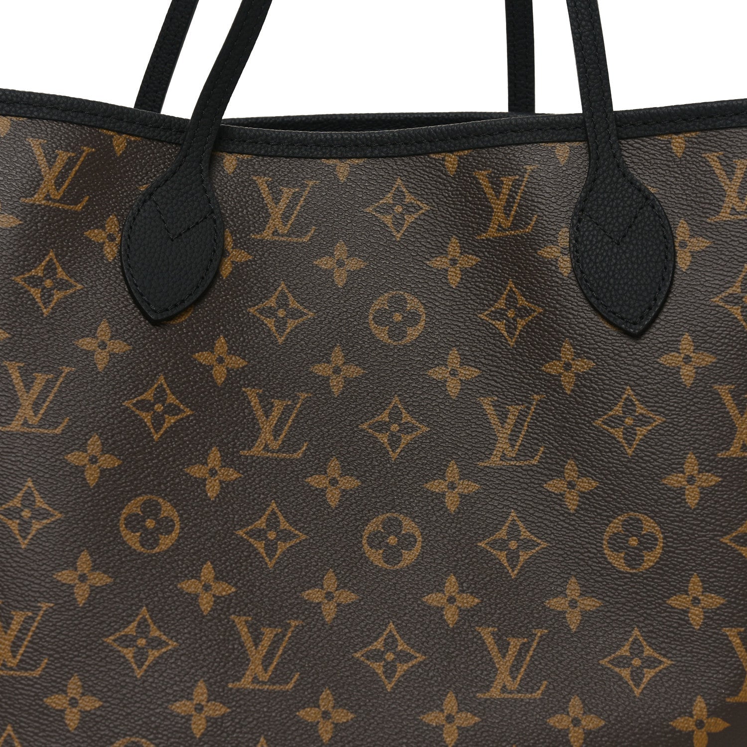 Monogram Calfskin Neo Neverfull Inside Out MM Black