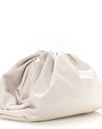 Smooth Butter Calf The Pouch Oversized Clutch Plaster