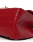 Aged Calfskin Chevron Quilted 2.55 Reissue Mini Flap Dark Red