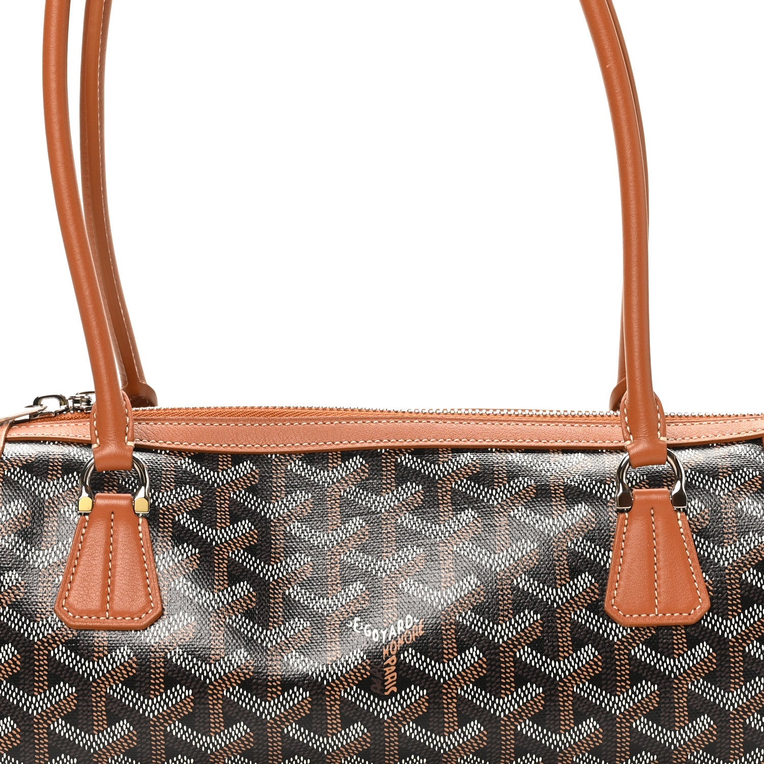 Goyardine Bonbonniere Bag Black Gold