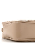 Calfskin Matelasse Monogram Lou Camera Bag Dark Beige