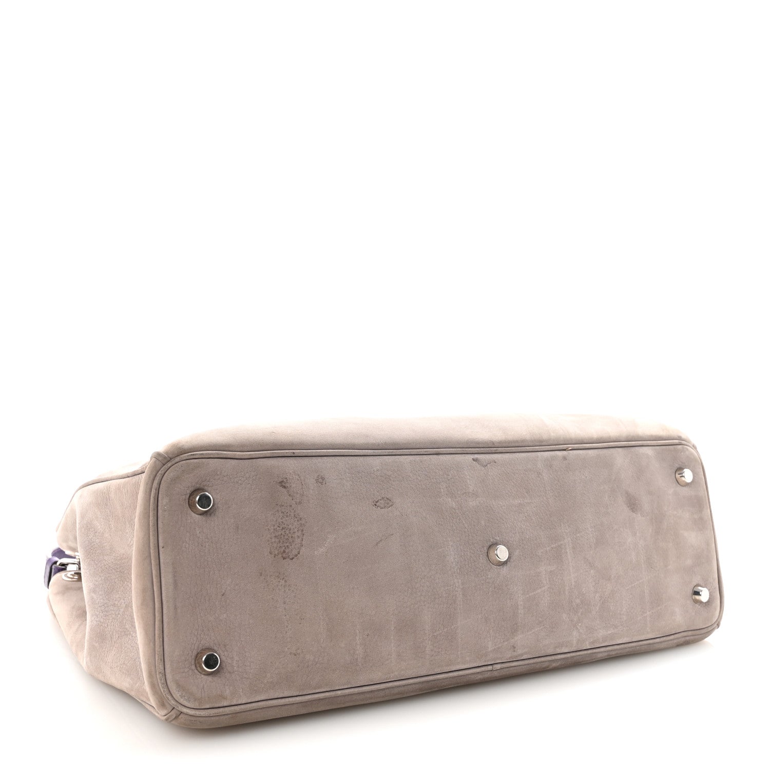 Suede Large D1ORissimo Tote Purple