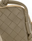 Nappa Intrecciato Concert Pouch Sea Salt