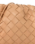 Nappa Intrecciato The Mini Pouch Almond