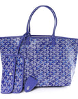 Goyardine Saint Louis PM Blueberry Purple