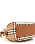 Vintage Check Mini Bowling Bag Briar Brown