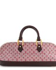 Mini Monogram Alma Long Cherry