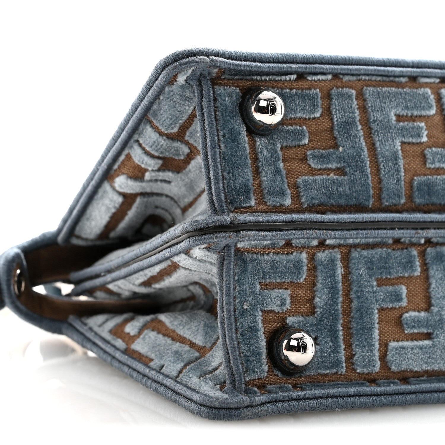 Velvet Jacquard FF Small Peekaboo I SEE U Satchel Anice