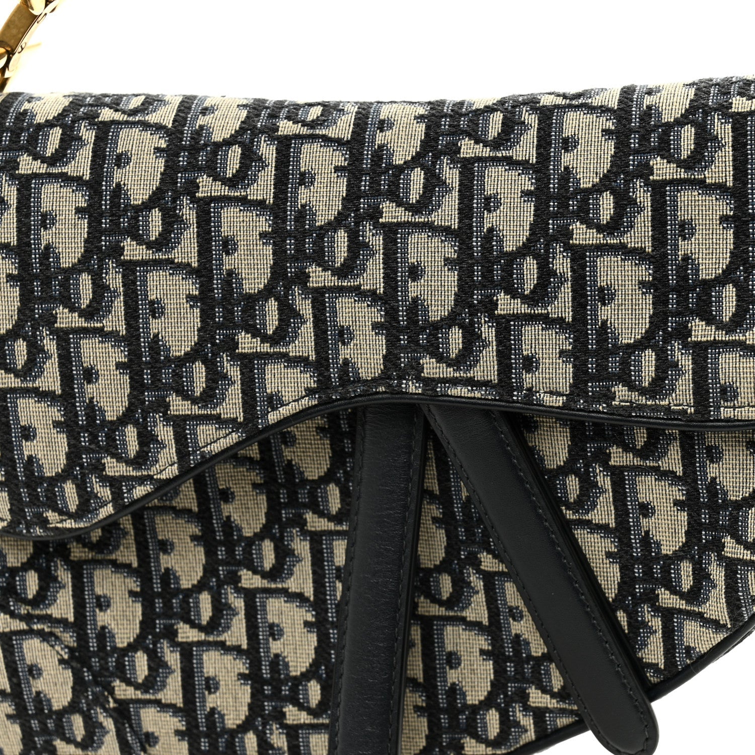 Oblique Saddle Bag Blue