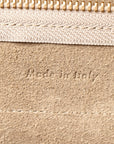 Grained Calfskin Nano Belt Bag Light Taupe