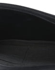 Patent Calfskin Quilted Boy Wallet On Chain WOC Black