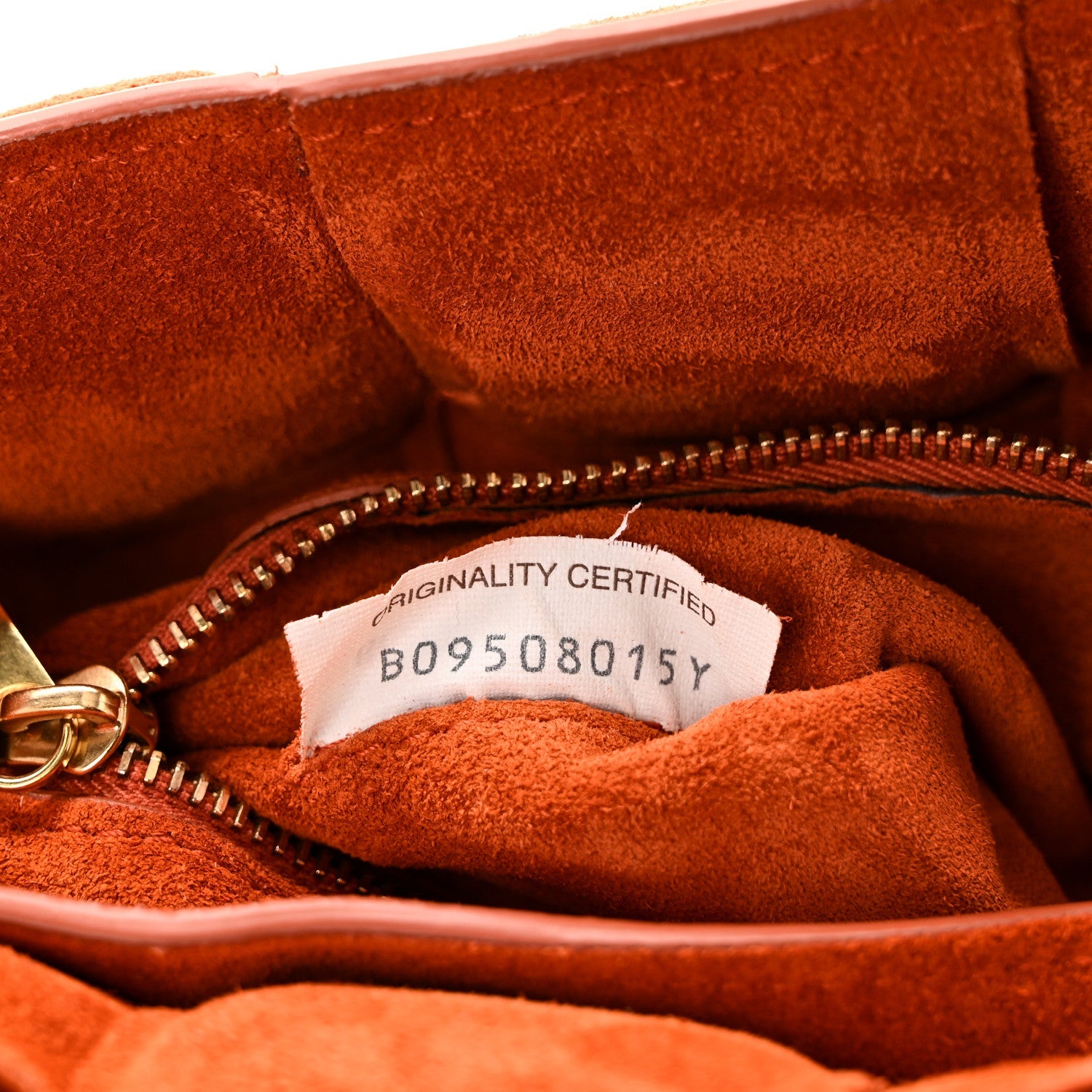 Suede Maxi Intrecciato Padded Chain Cassette Crossbody Bag Maple