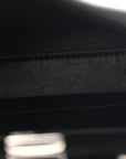 Nappa Lace Up Mini Peekaboo Iconic Satchel Black