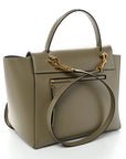 Smooth Calfskin Mini Belt Bag Light Khaki Cream