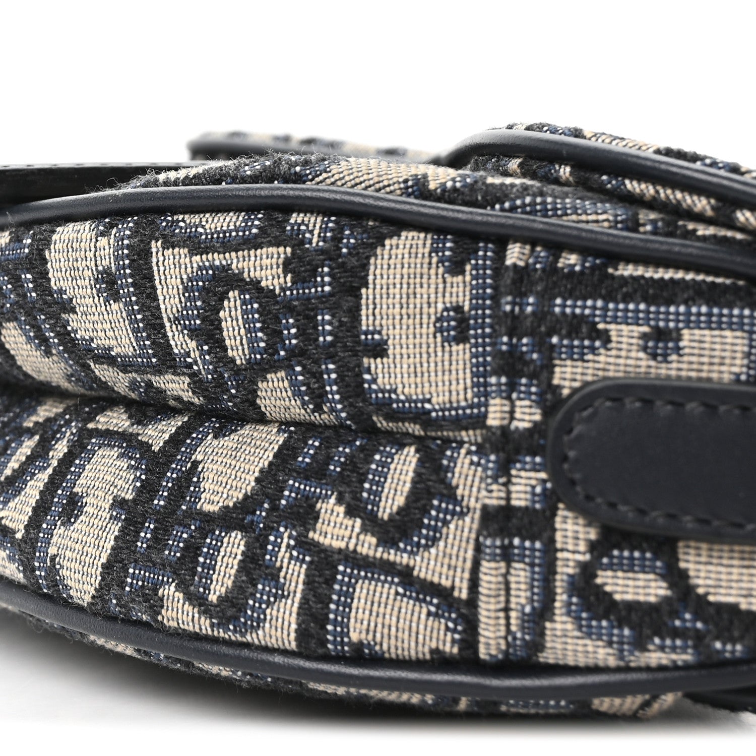 Oblique Mini Saddle Bag Blue
