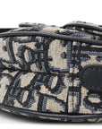 Oblique Mini Saddle Bag Blue
