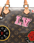 Monogram Patches Speedy Bandouliere 30