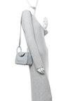 Taurillon Clemence Mini Lindy 20 Bleu Pale