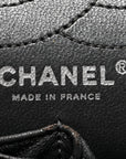 Metallic Aged Calfskin Quilted 2.55 Reissue 226 Flap Dark Silver