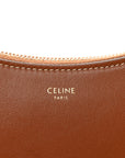 Smooth Calfskin Medium Strap Ava Shoulder Bag Tan