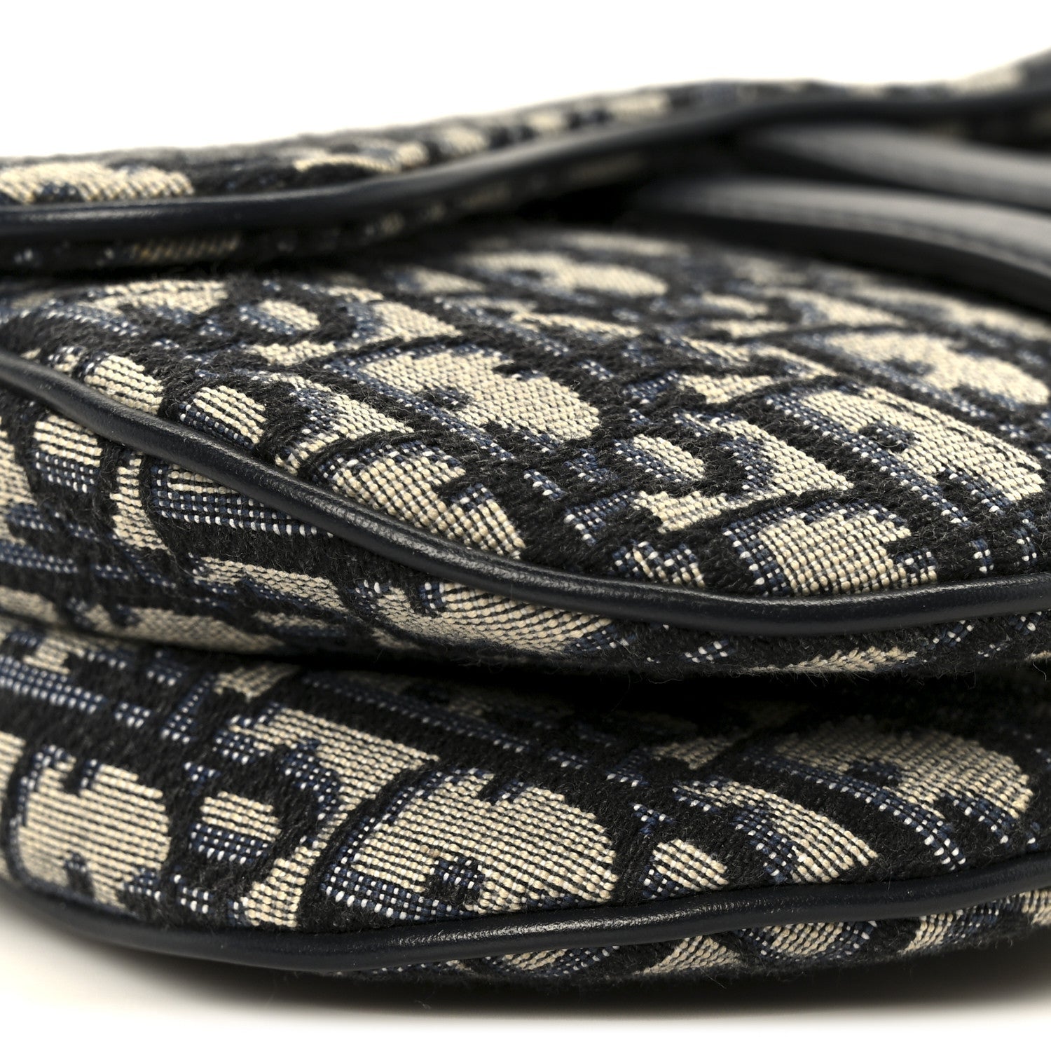 Oblique Mini Saddle Bag Blue