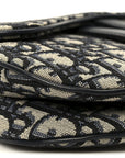 Oblique Mini Saddle Bag Blue