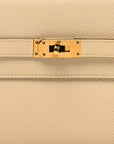 Epsom Verso Kelly Wallet To Go Nata Jaune Poussin
