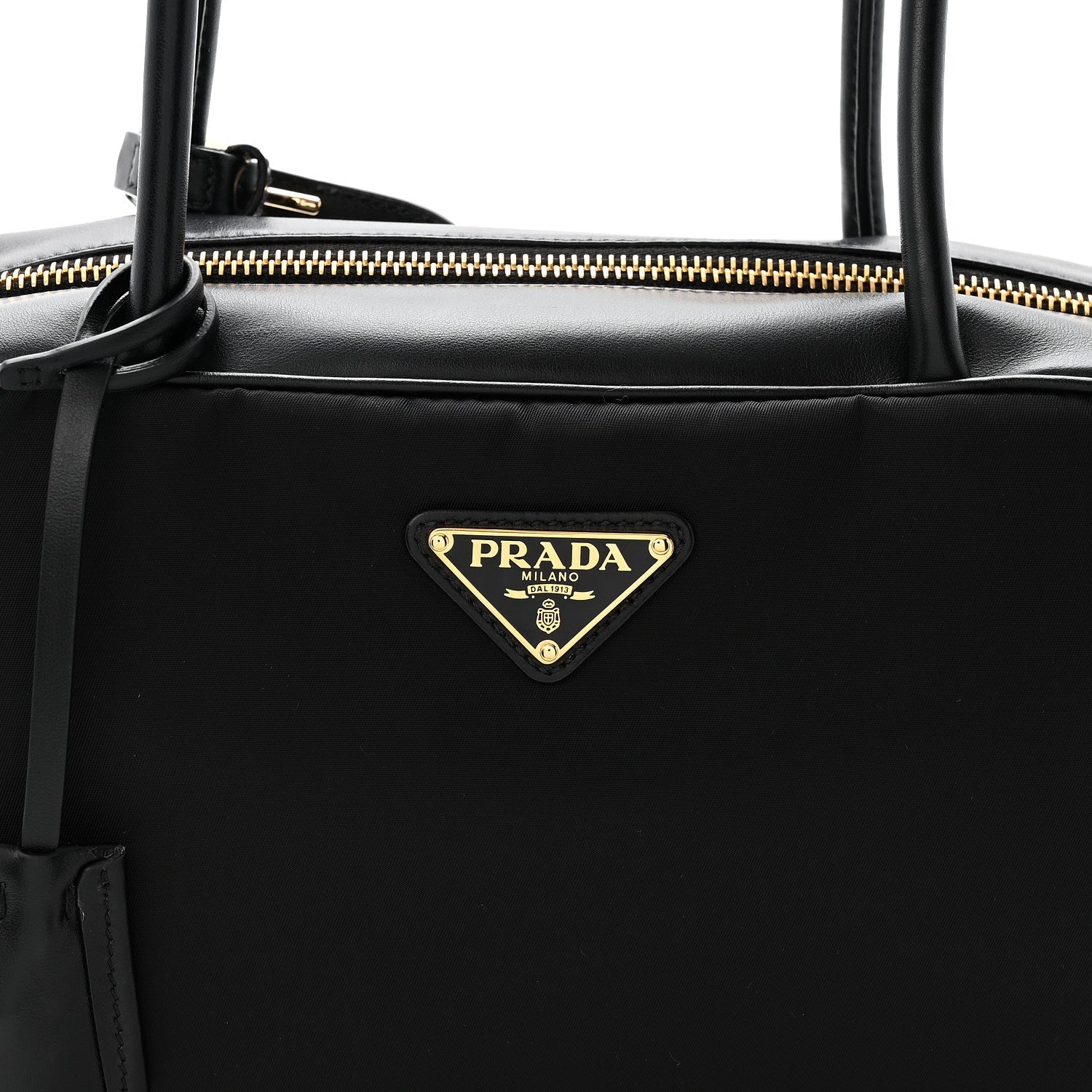 Tessuto Vitello Bauletto Black