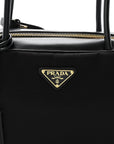 Tessuto Vitello Bauletto Black