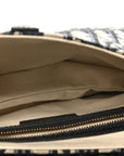 Oblique Saddle Bag Blue