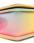 Caviar Quilted Medium Cuba Rainbow Boy Flap Multicolor