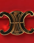 Shiny Calfskin Teen Triomphe Red