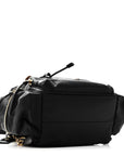 Nylon Medium Rucksack Backpack Black