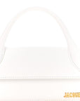 Smooth Calfskin Le Chiquito Long White