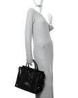 Sequin Medium The Tote Bag Black