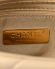 Lambskin Quilted Medium CHNL 19 Flap Beige