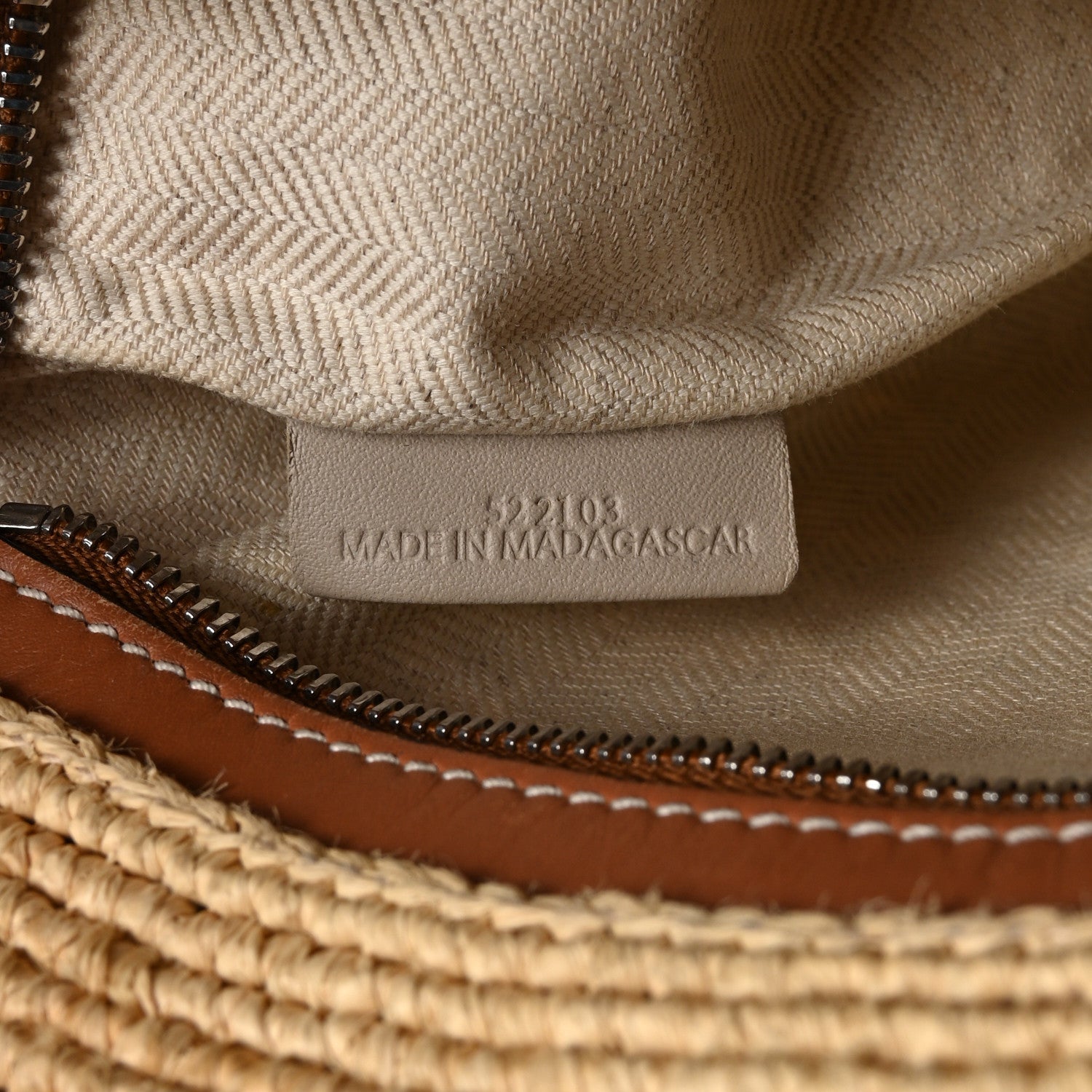 Calfskin Raffia Paulas Ibiza Pochette Bag Natural Tan