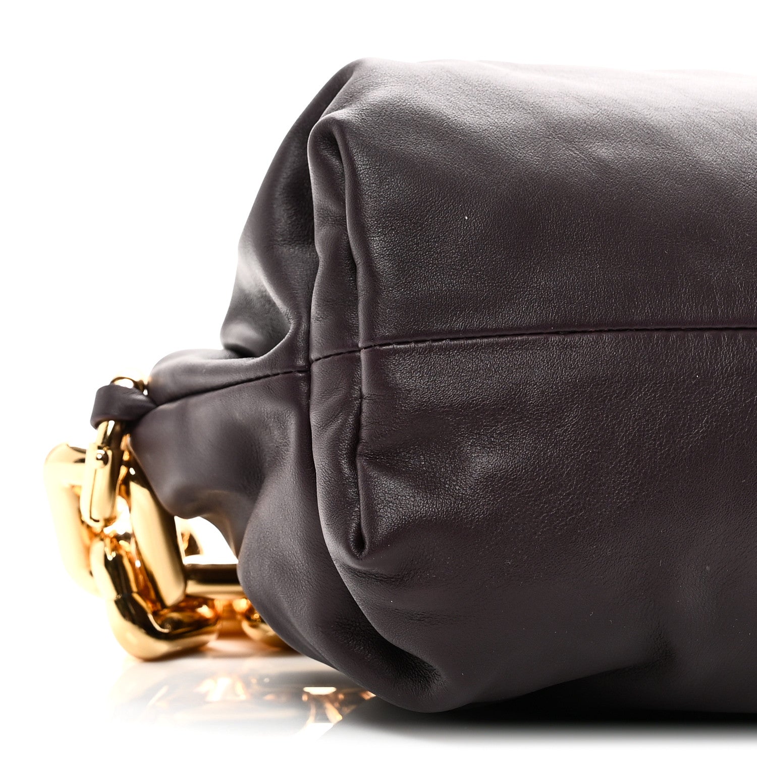 Calfskin The Pouch Chain Grape