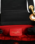 Nylon Cannage Medium Lady D1OR Black