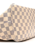 Damier Azur Braided Neverfull MM Orange