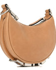 Vitello Grace Nano FNDIgraphy Hobo Charm Miele Scuro