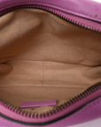 Calfskin Matelasse Mini GG Marmont Chain Shoulder Bag Candy Mousse