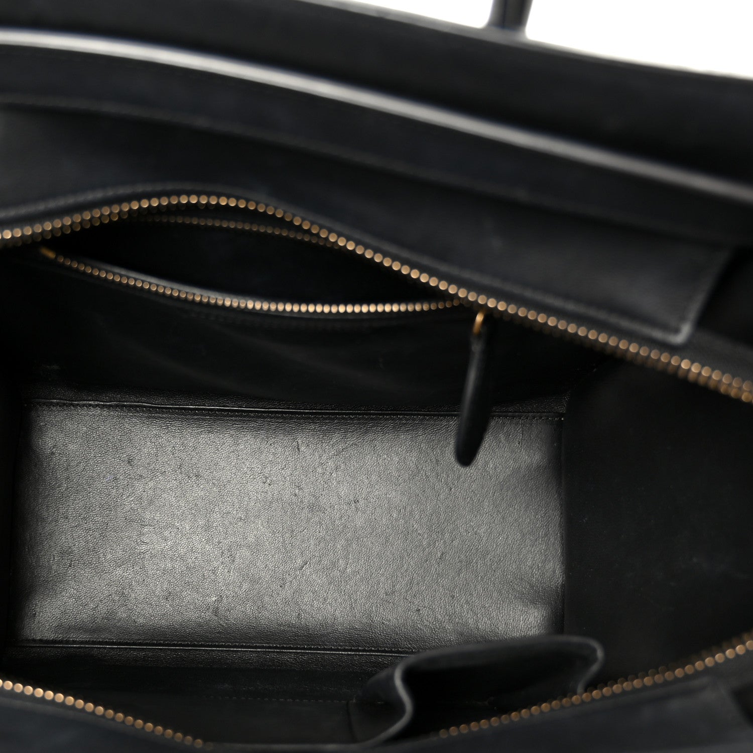 Smooth Calfskin Micro Luggage Black