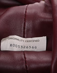 Nappa Intrecciato Small The Lauren 1980 Clutch With Chain Barolo