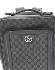 GG Supreme Monogram Ophidia Backpack  Grey