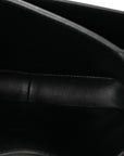 Shiny Calfskin Medium Triomphe Black